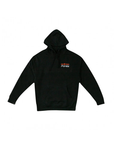 Black hoodie Xavi Forés
