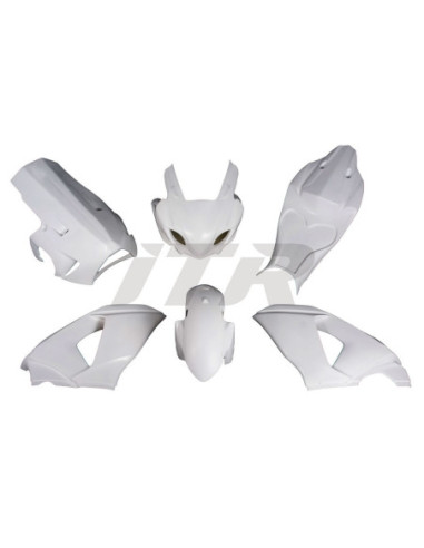 CARENADO FIBRA ECO -SUZUKI GSXR1000 2009-15 - BLANCO